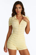Feeling Cutesy Romper - Yellow