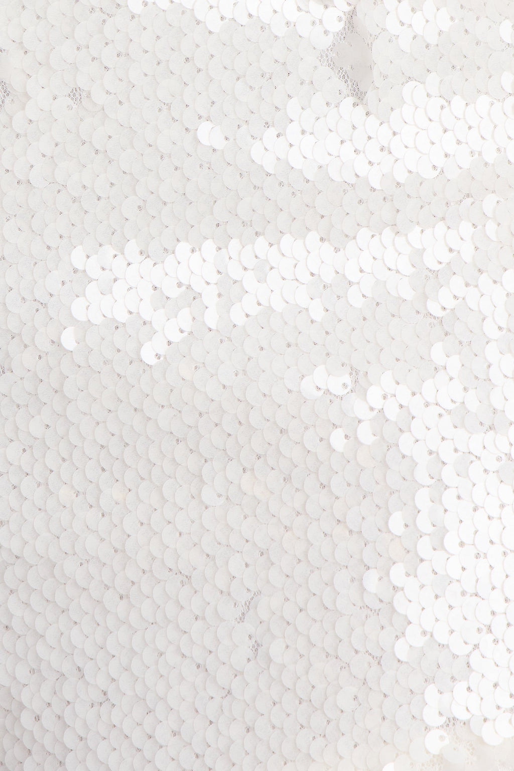 Alaina Sequin Embellished Micro Short 1″ - Pearl