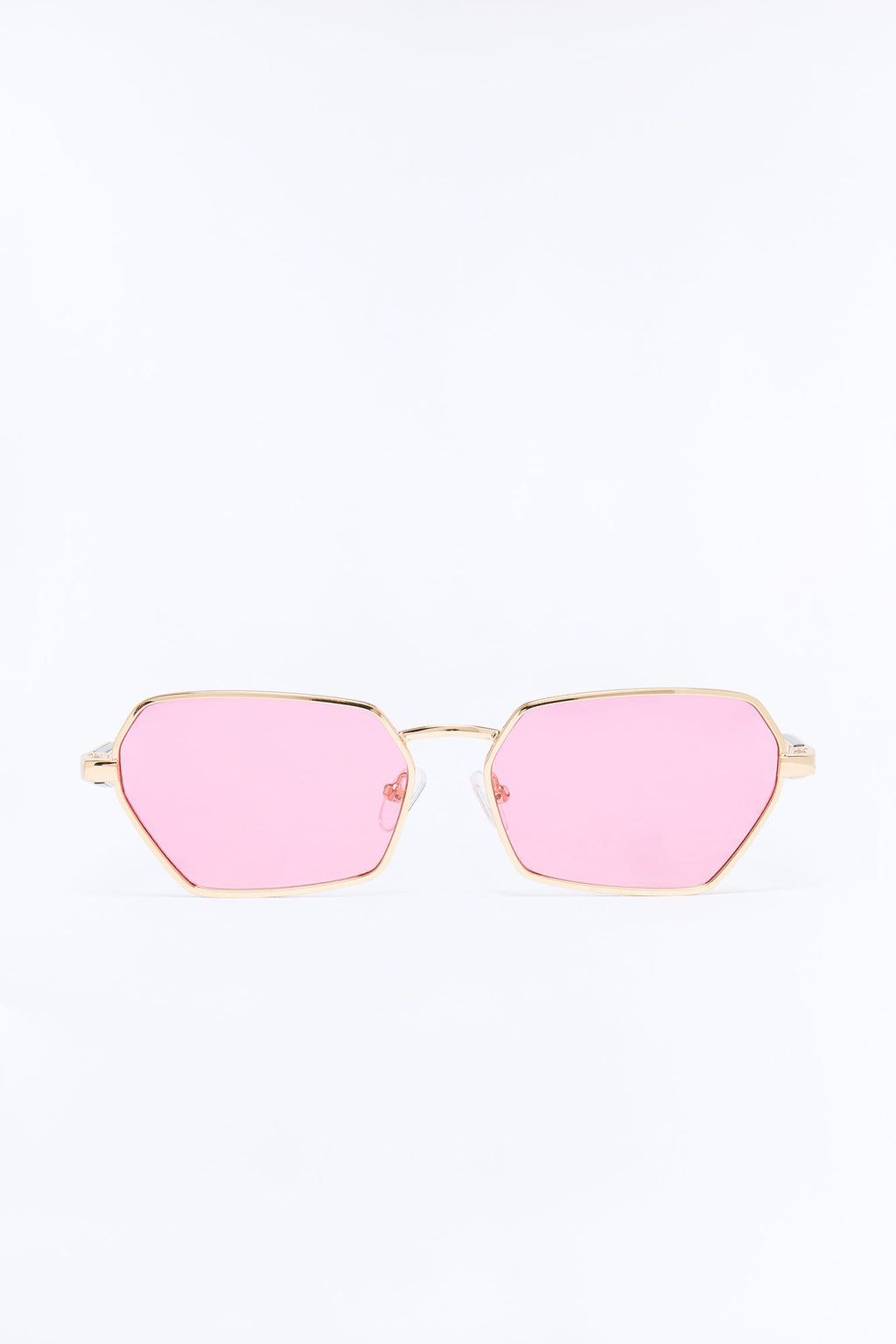 Abbot Kinney Blvd Sunglasses - Gold/Pink