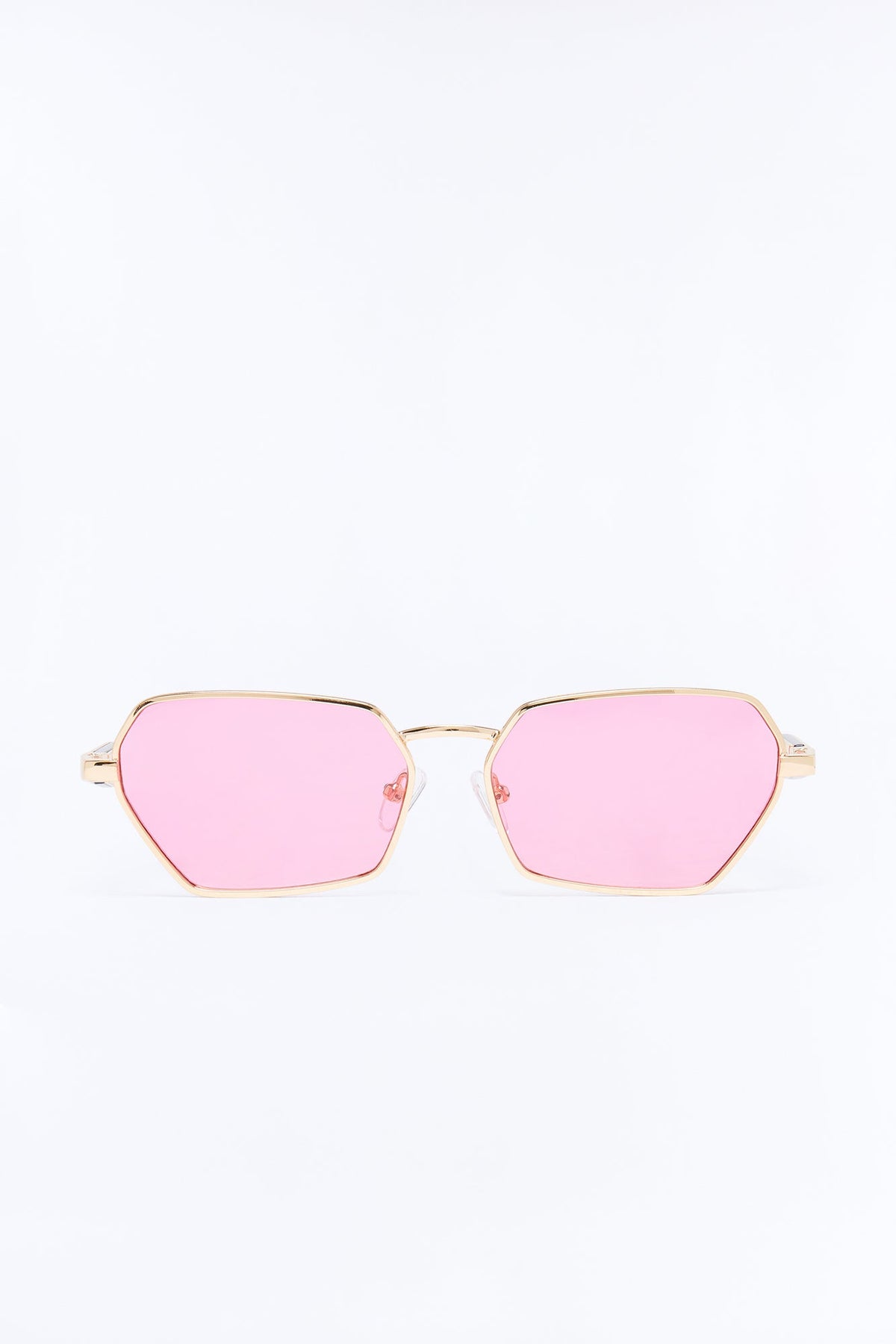 Abbot Kinney Blvd Sunglasses - Gold/Pink