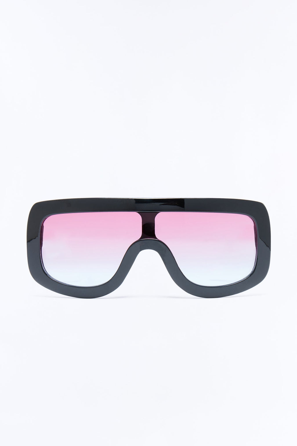 Summer Runway Sunglasses - Black/Pink
