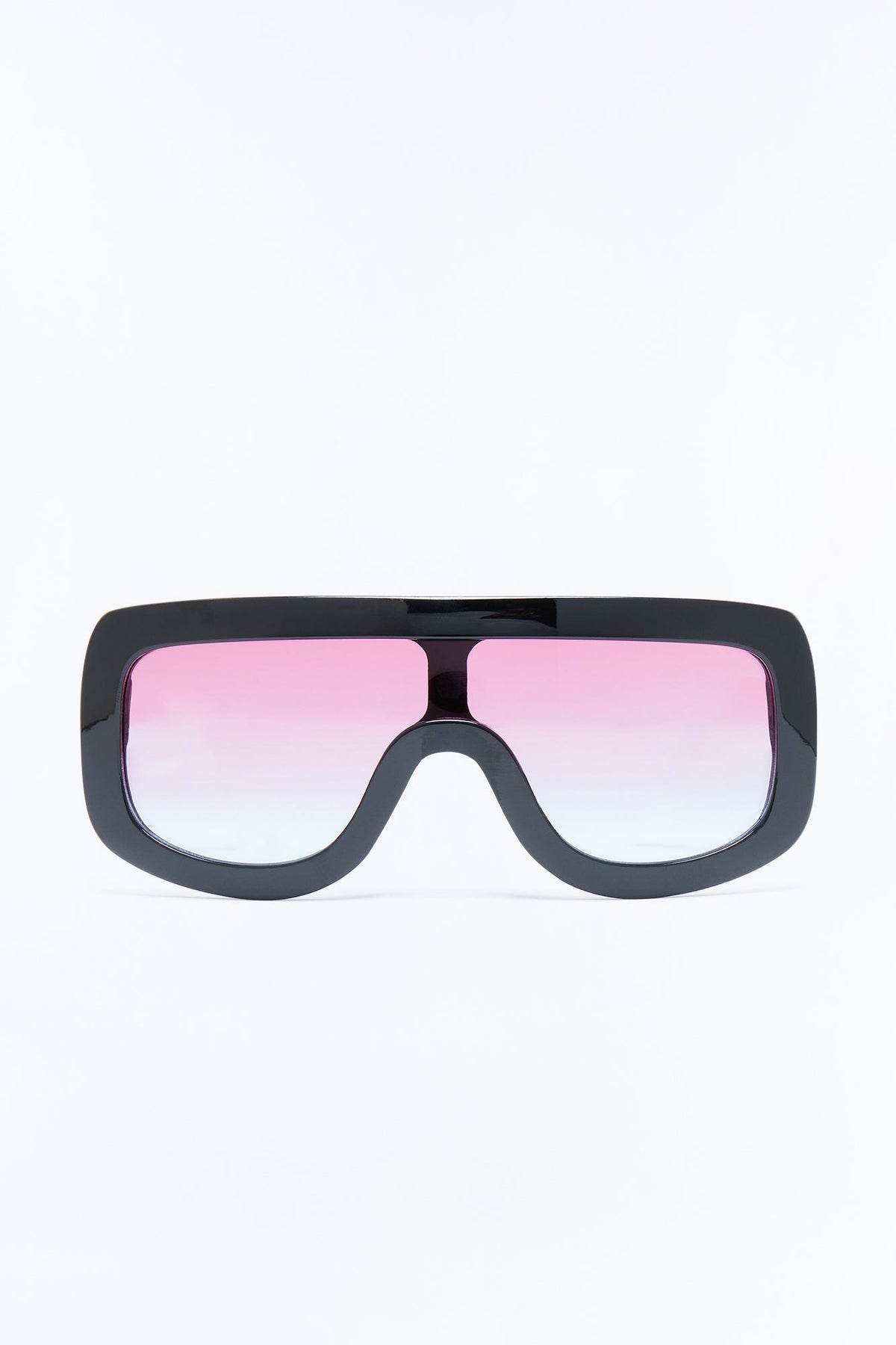 Summer Runway Sunglasses - Black/Pink