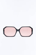 Feel The Beat Sunglasses - Black/Pink