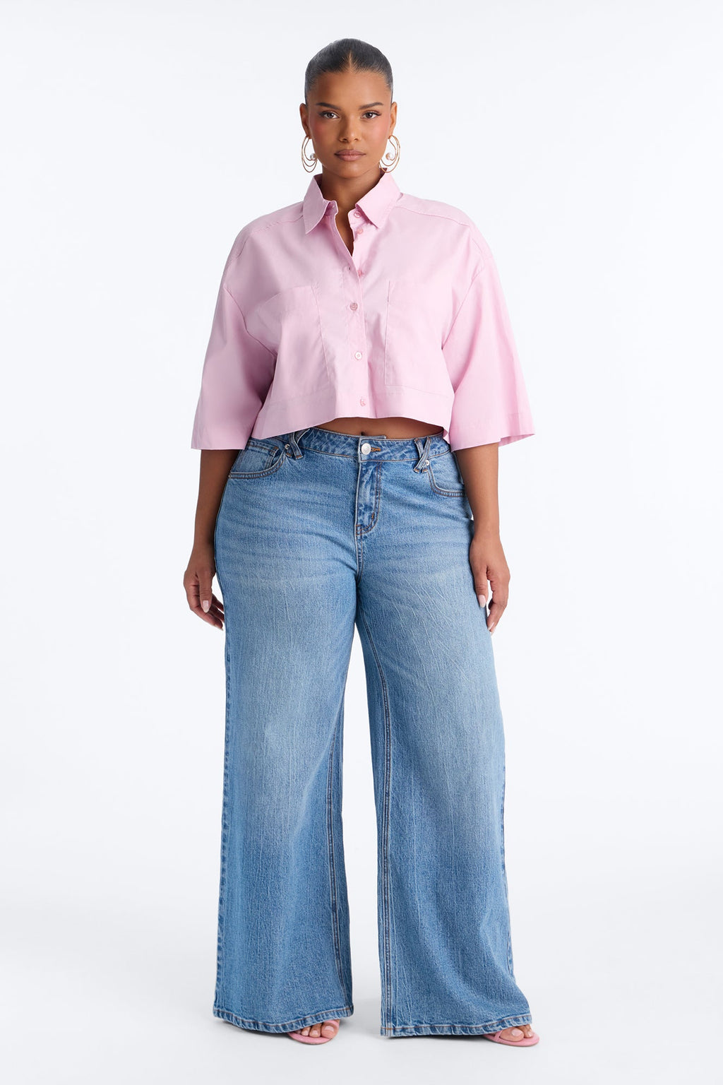Busy Weekends Poplin Shirt - Lilac