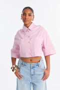 Busy Weekends Poplin Shirt - Lilac