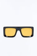 Pop Culture Sunglasses - Black/Yellow
