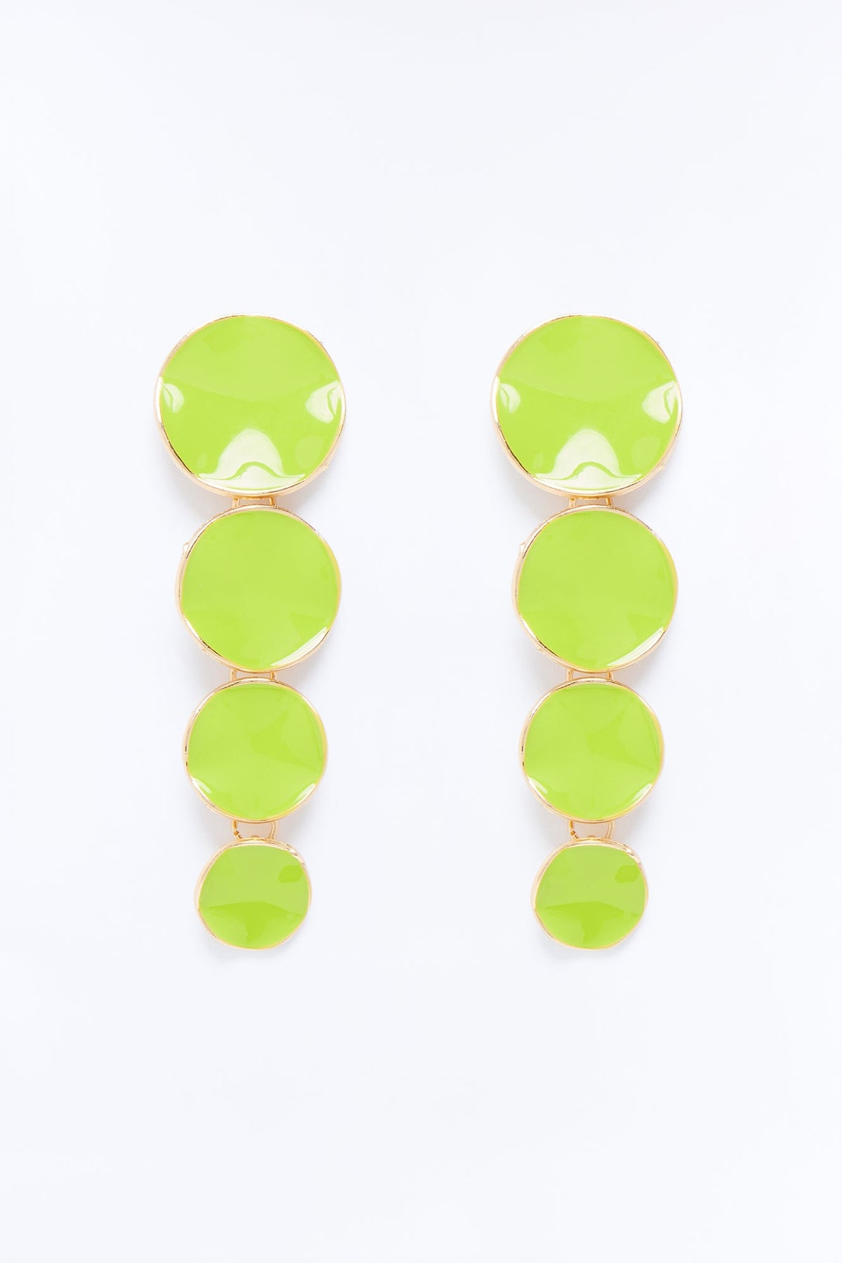 Most Elegant Earrings - Chartreuse