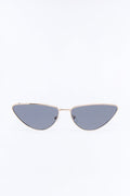 Soaking Up The Moment Sunglasses - Gold/Smoke