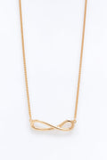 Always And Forever Infinity Pendant Necklace - Gold
