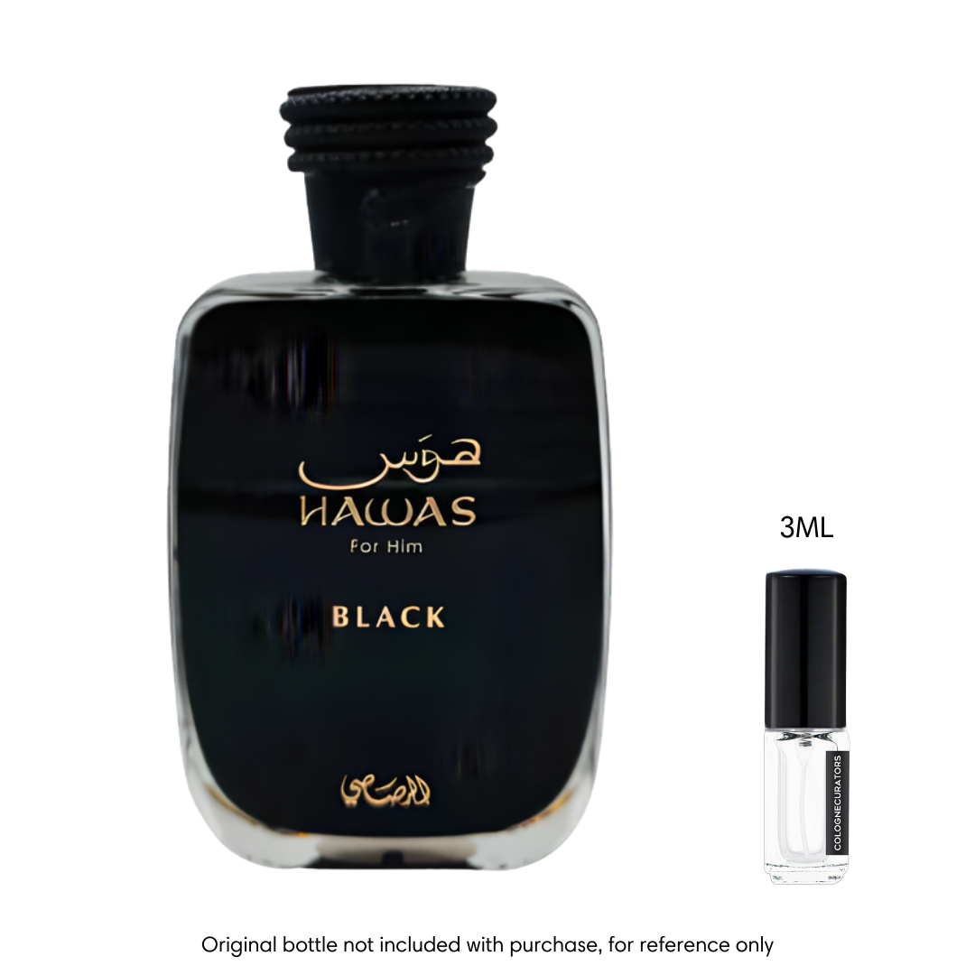 SAMPLE - Rasasi Hawas Black EDP
