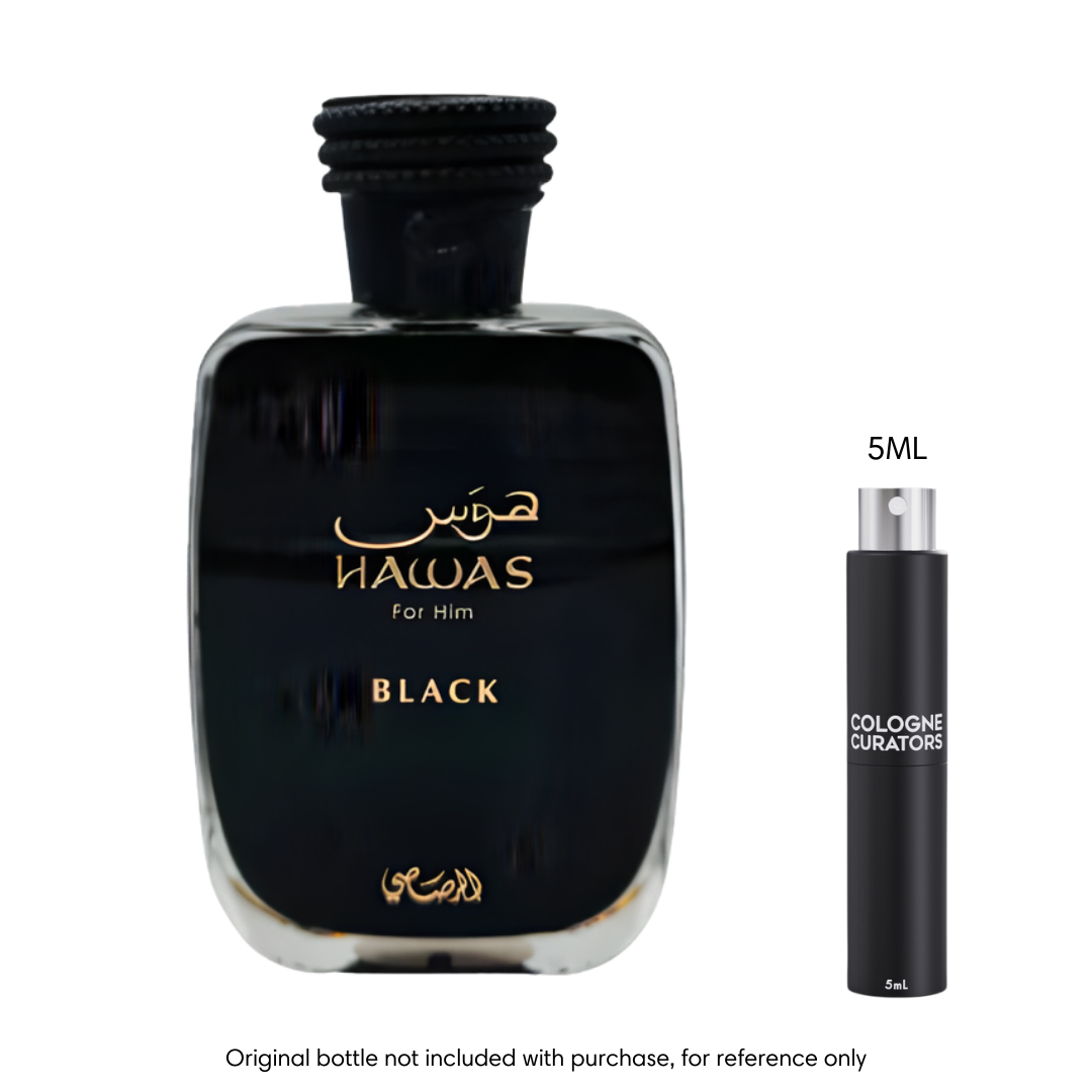 SAMPLE - Rasasi Hawas Black EDP